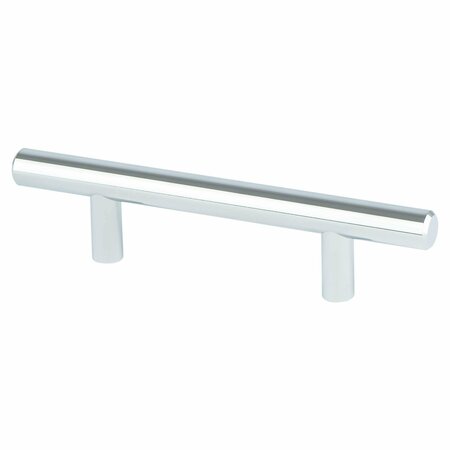 BERENSON Tempo 3 inch CC Polished Chrome Bar Pull 2012-2026-P